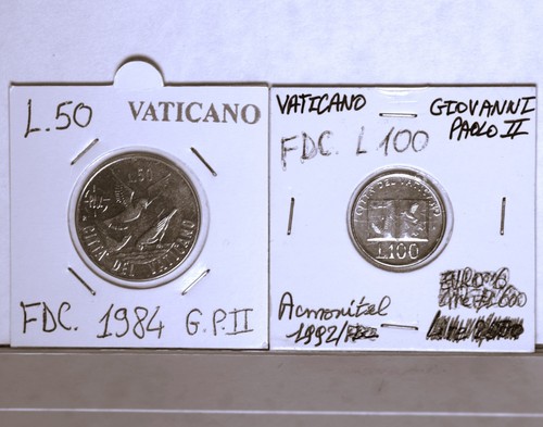 Vaticano 100 lire - e,