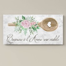 Quadro Cucina Shabby Chic su