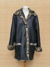 Giacca di pelle con pelliccia