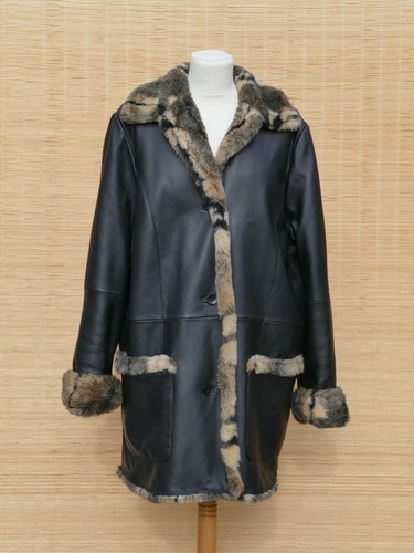 Giacca pelle con pelliccia - giacca,