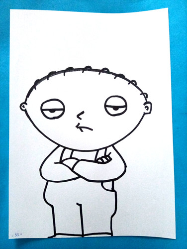 Disegno stewie dei griffin - di,