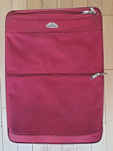 Valigia samsonite rossa media - valigia,