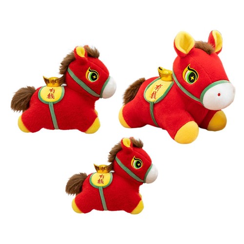 Cavallo peluche festivo - peluche,