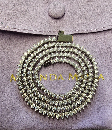 Collana tennis melinda - tennis,