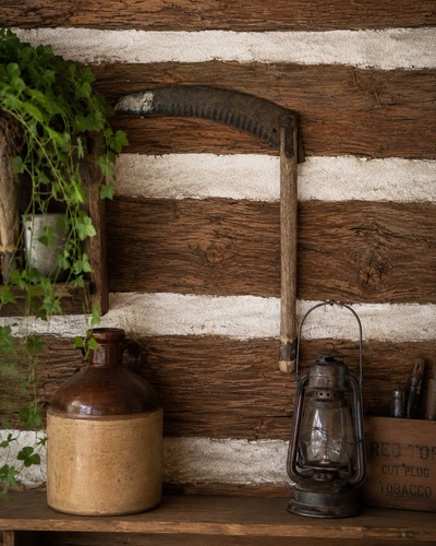 Antico attrezzo fattoria - , falce