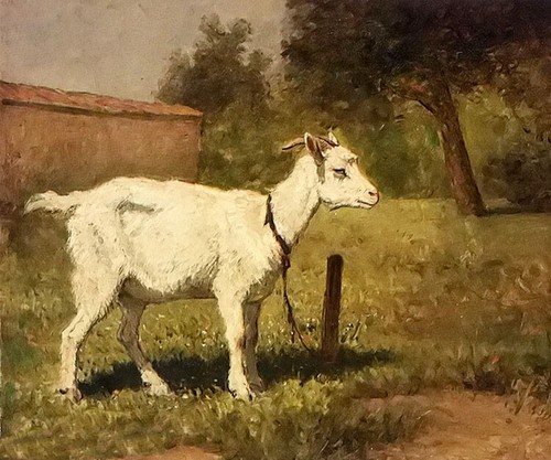 Dipinto olio henriette - olio,