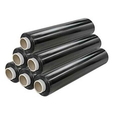 6 BOBINE FILM ESTENSIBILE NERO