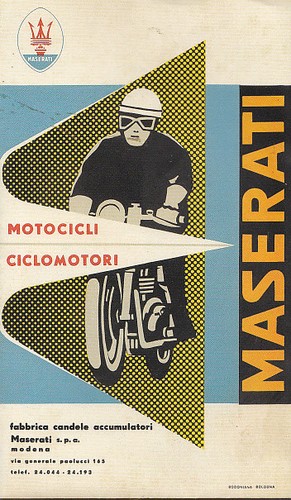 Moto maserati 1958 - moto,