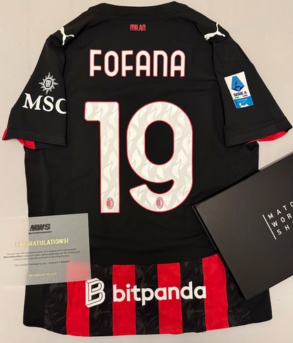 Maglia matchworn milan - ac,