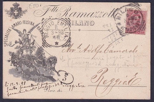 Cartolina pubblicitaria - cartolina,