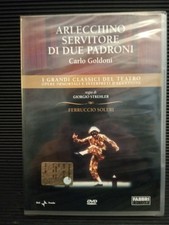 ARLECCHINO SERVITORE DI DUE PADRONI GOLDONI - I GRANDI CLASSICI DEL TEATRO - DVD