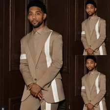 Splicing Color Men's Suits