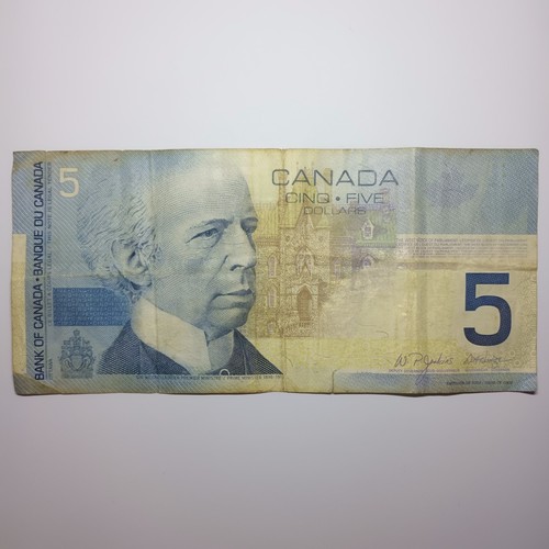 Banconota dollari canada - banconota, 5