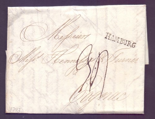 Vorphila lettera 1793 - , con