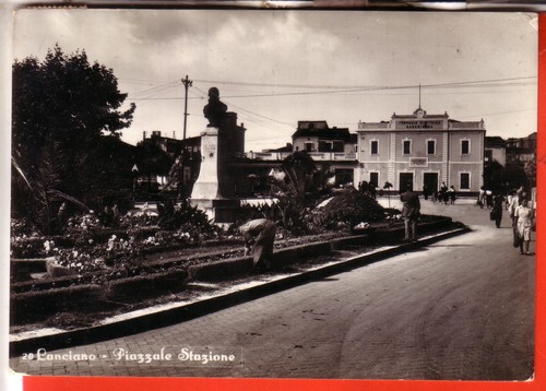 Cartolina lanciano b n - ,
