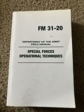FM 31-20: Special Forces