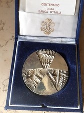 1^ Medaglia Banca d'Italia 1893-1993 A. Pomodoro 150 gr. Argento 986 SILVER