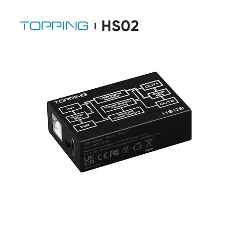 Topping hs02 usb - topping, isolatore