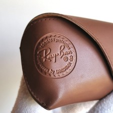 fodero occhiali da sole custodia RAY BAN rayban astuccio sunglasses case pelle