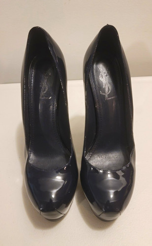 Saint laurent nero vernice - saint,