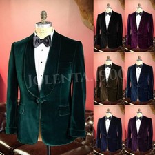 Men's Smoking Jacket Velvet