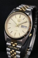  RARE Vintage Two Tone Seiko 5