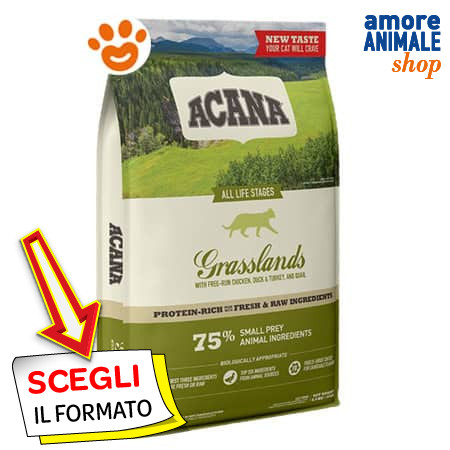Acana cat grasslands cibo - cat,