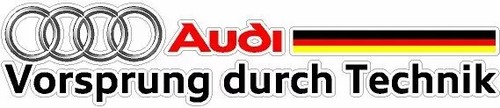 Decalcomanie audi vorprung - audi,