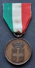 REGNO D'ITALIA MEDAGLIA BRONZO VALORE CIVILE 1920 MILITARE PADOVA BACCHIGLIONE