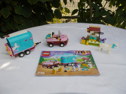 Lego friends 3186 - lego, remorque