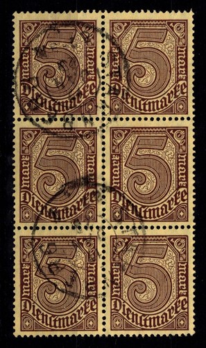 Francobolli servizio impero - di,