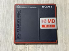 MiniDisc Hi-MD 1GB (High Capacity MiniDisc Recordable) Usati