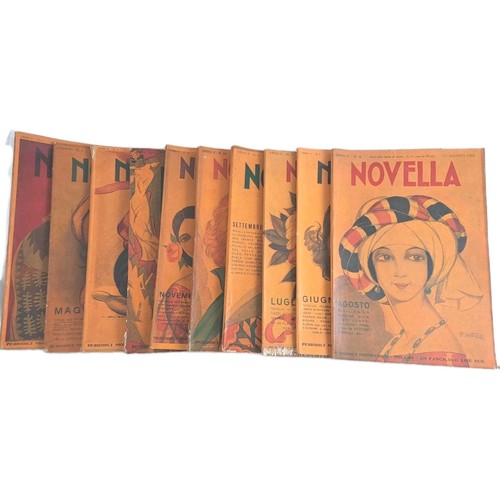 Lotto vecchia rivista novella - vecchia,