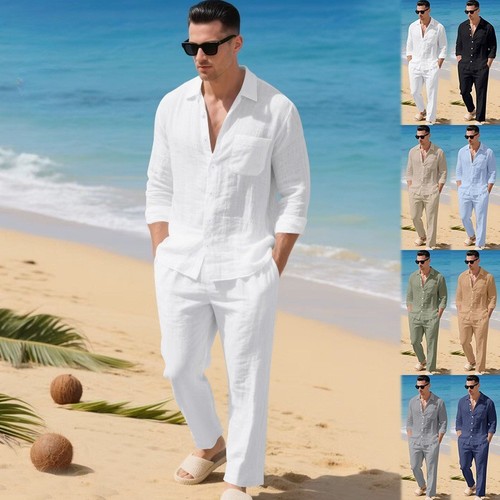 Camicia maniche lunghe lino - camicia,