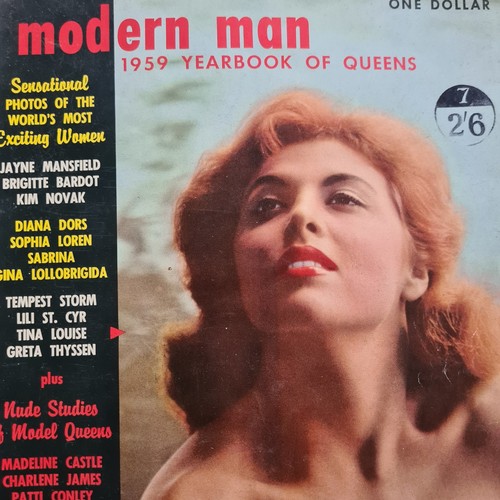 Modern man 1959 yearbook - modern,