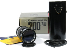 PRL) CANON LENS FD 200 mm f/4