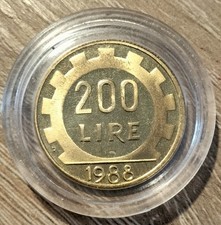 200 Lire 1988 PROOF