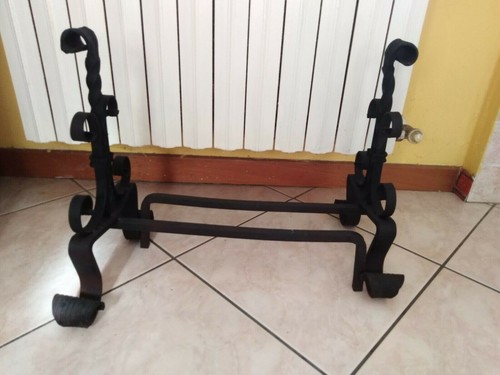Alari caminetto epoca - alari, d'epoca