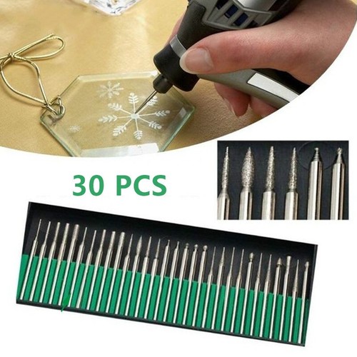 Set frese diamantate - diamantate, gambo