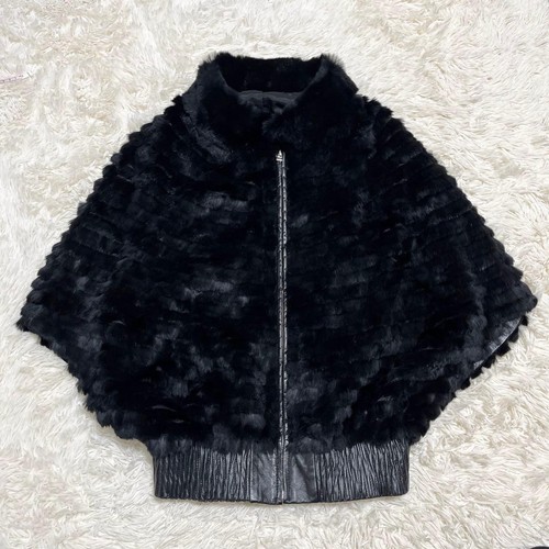 Poncho rozen pelliccia - rozen, di