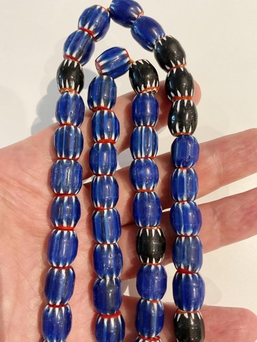 Collana perle vetro - di,