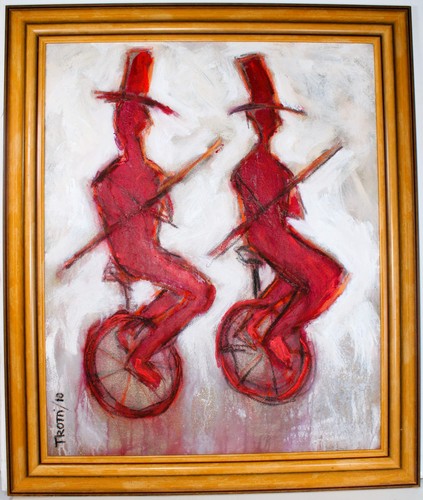 Ricardo trotti tela acrilica - trotti,