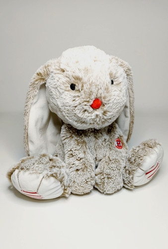 Peluche doudou lapin beige - peluche/doudou,