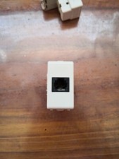 Presa telefonica 4 contatti RJ11 Bticino TEKNE art. 13935/4. Rara. ULTIME!