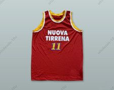 Maglia basket rossa