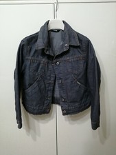 giubbotto giacca jeans bimba killer loop blu/grigio scuro 6/8 anni  denim?‍♀️