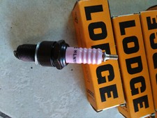4 CANDELE LODGE ROSA HLNY-R - COMPATIB. FIAT 127 - 128 - 131 ECC..
