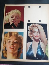 LOTTO NR. 18 FOTOGRAFIE MARYLIN MONROE BIANCO/NERO E COLORE