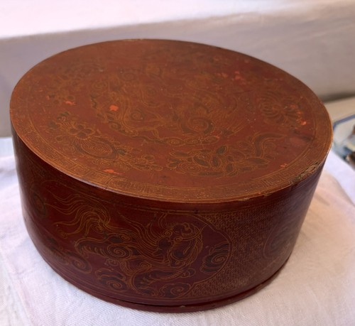 Scatola cinese laccata - scatola,