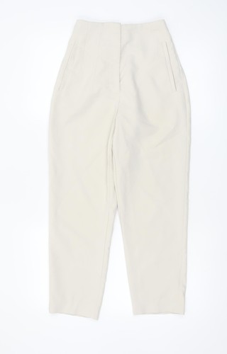 Zara pantalone donna beige - pantalone,
